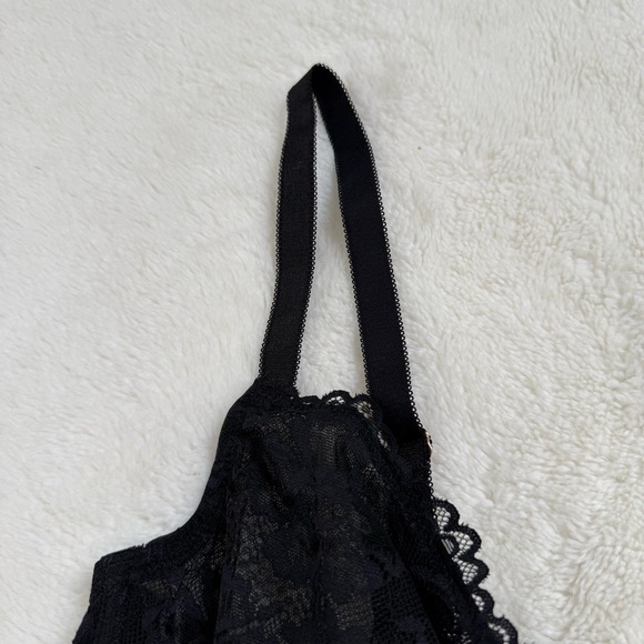 Savage X Fenty Floral Lace Unlined Bra 36DD - Picture 4 of 6